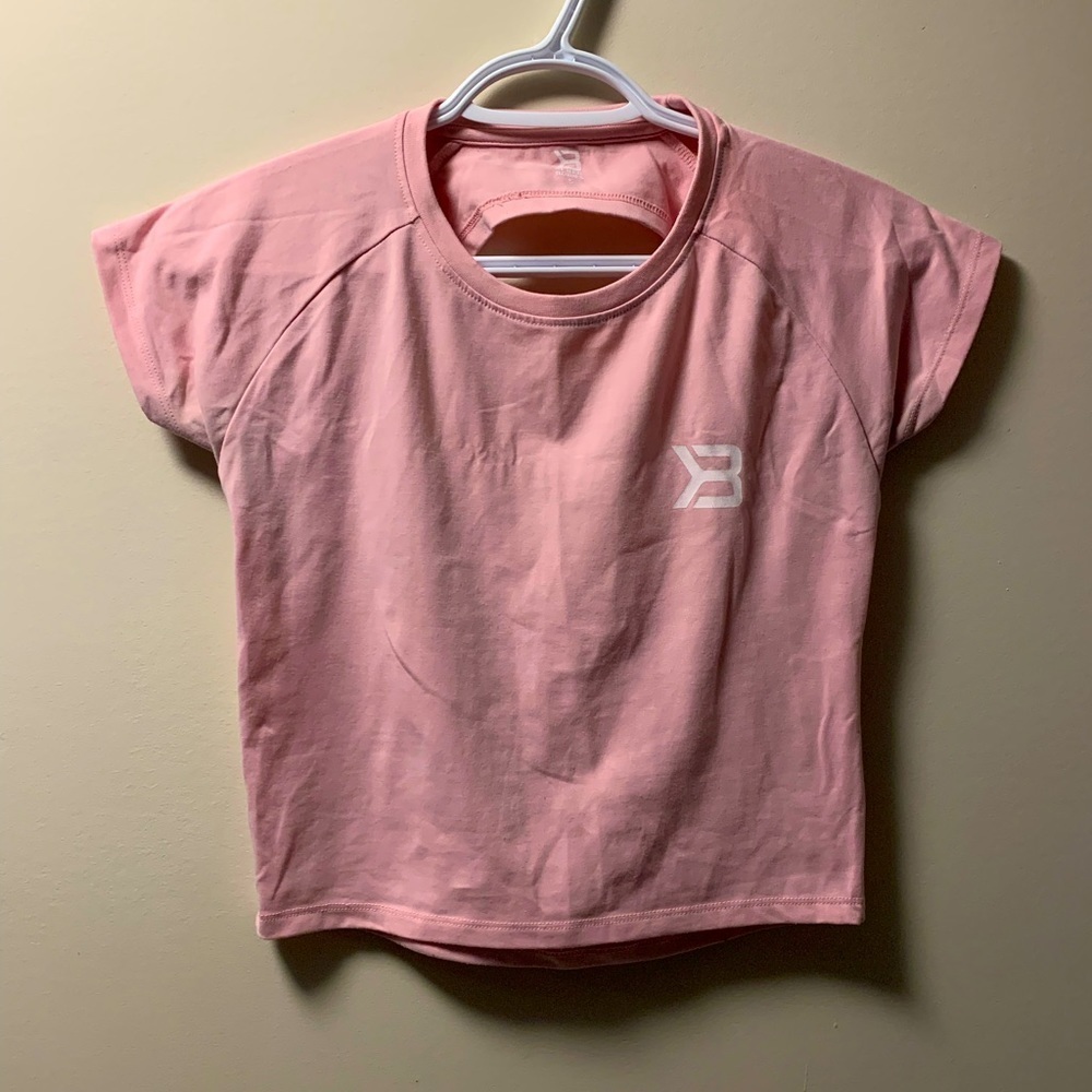 Betterbodies activewear crop top pink size small
